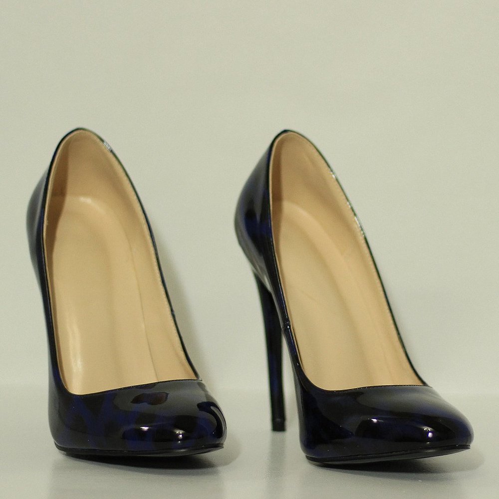 Dark Royal Blue with Large Black Leopard Print (6)